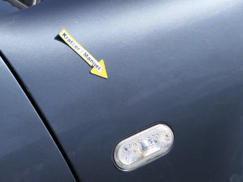 VW Bora Kotflügel vorne rechts original - grau LC7V 1J5821022 (184588)