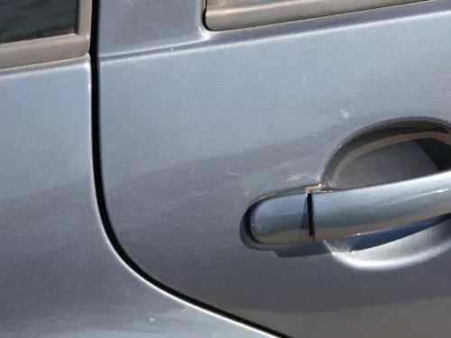 VW Golf 4 Bora Tür hinten rechts nur Kombi / Variant grau LC7V -ohne Anbautei (184590)