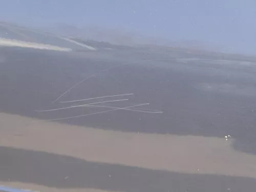 VW Golf 4 Bora Tür hinten rechts nur Kombi / Variant grau LC7V -ohne Anbautei (184590)