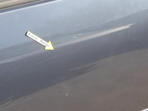 VW Golf 4 Bora Tür hinten rechts nur Kombi / Variant grau LC7V -ohne Anbautei (184590)