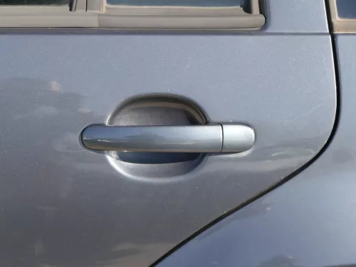 VW Golf 4 Bora Tür hinten links nur Kombi / Variant grau LC7V - ohne Anbauteile (184593)