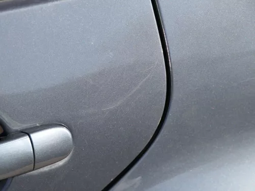 VW Golf 4 Bora Tür hinten links nur Kombi / Variant grau LC7V - ohne Anbauteile (184593)