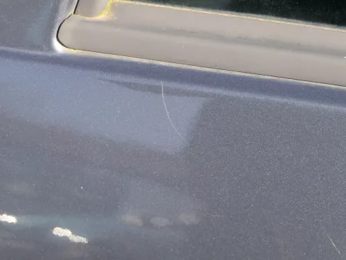 VW Golf 4 Bora Tür hinten links nur Kombi / Variant grau LC7V - ohne Anbauteile (184593)