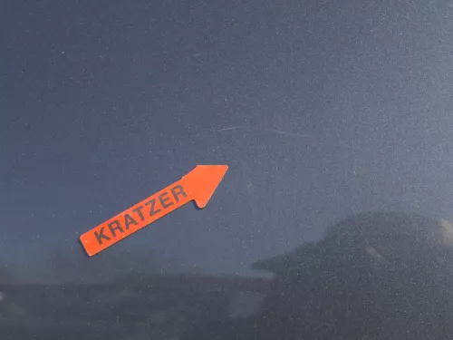 VW Golf 4 Bora Tür hinten links nur Kombi / Variant grau LC7V - ohne Anbauteile (184593)