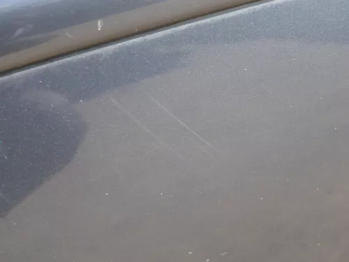 VW Golf 4 Bora Tür hinten links nur Kombi / Variant grau LC7V - ohne Anbauteile (184593)