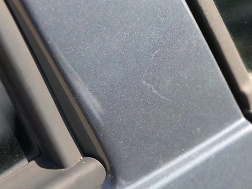 VW Golf 4 Bora Tür hinten links nur Kombi / Variant grau LC7V - ohne Anbauteile (184593)