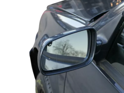 VW Golf 4 Bora elektrischer Spiegel vorne links Außenspiegel grau LC7V & Glas (184612)