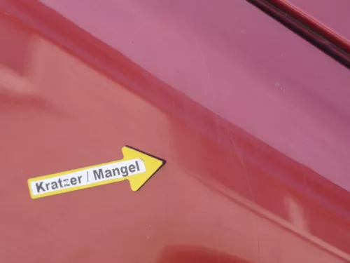 Skoda Fabia 6Y Kotflügel vorne rechts rot braun LF3T auch Kombi Facelift (184629)