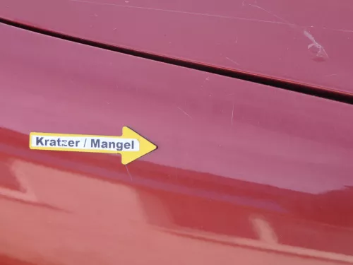 Skoda Fabia 6Y Kotflügel vorne rechts rot braun LF3T auch Kombi Facelift (184629)