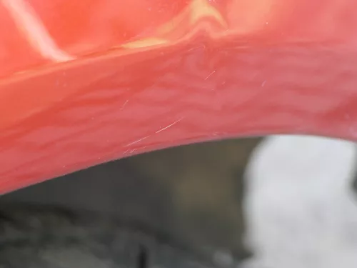 Skoda Fabia 6Y Kotflügel vorne rechts rot braun LF3T auch Kombi Facelift (184629)