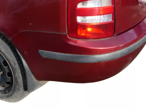 Skoda Fabia 6Y Kombi Stufenhec Stoßstange hinten Heckstoßstange rot braun LF3T (184630)