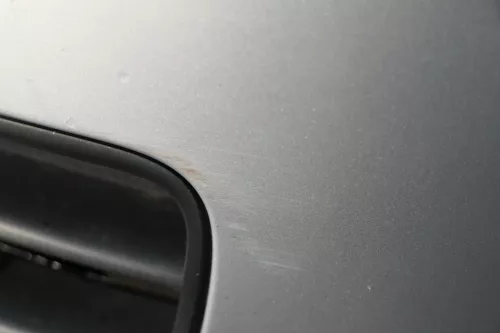 VW Polo 9N Stoßstange Frontstoßstange vorne silber LA7W (184643)