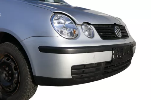 VW Polo 9N Stoßstange Frontstoßstange vorne silber LA7W (184643)