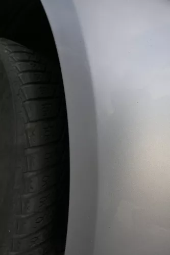 VW Polo 9N 9N3 Stoßstange Heckstoßstange hinten silber grau LA7W (184654)