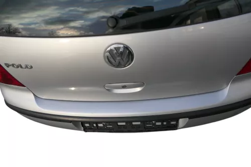 VW Polo 9N 9N3 Stoßstange Heckstoßstange hinten silber grau LA7W (184654)