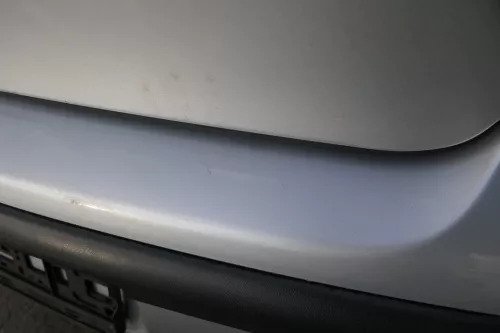 VW Polo 9N 9N3 Stoßstange Heckstoßstange hinten silber grau LA7W (184654)