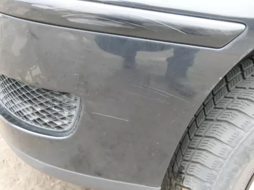 VW Polo 6N2 Stoßstange vorne Frontstoßstange Stoßfänger schwarz LC9Z (184659)