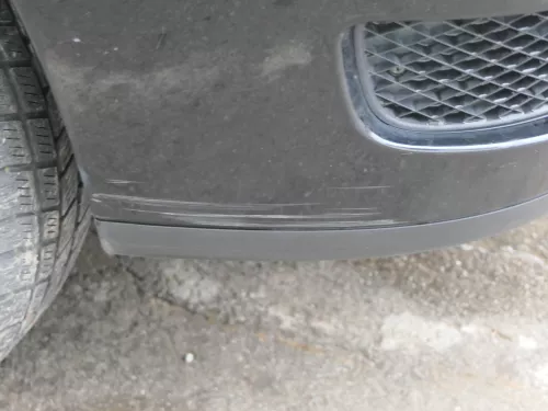 VW Polo 6N2 Stoßstange vorne Frontstoßstange Stoßfänger schwarz LC9Z (184659)