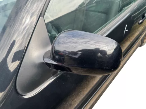 VW Polo 6N2 manueller Spiegel Außenspiegel links außen schwarz L041 + Glas (184671)