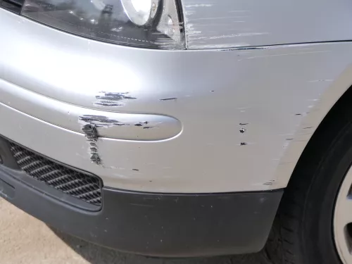 Seat Arosa 6H Stoßstange Frontstoßstange vorne grau silber LS7N Facelift + Grill (184682)