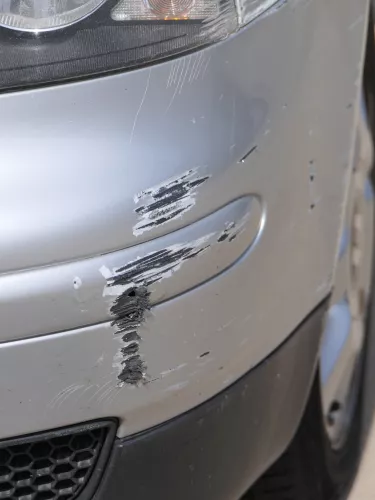 Seat Arosa 6H Stoßstange Frontstoßstange vorne grau silber LS7N Facelift + Grill (184682)