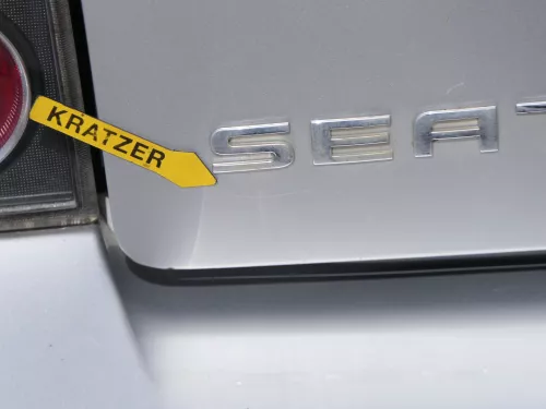 Arosa 6H Heckklappe Klappe hinten Kofferraumklappe silber grau LS7N Facelfift (184685)