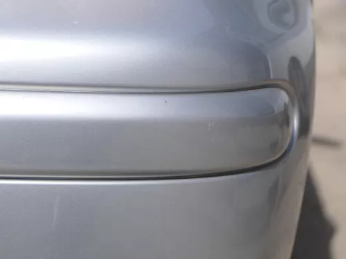 Seat Arosa 6H Stoßstange hinten grau silber LS7N Faceliftmodell Heckstoßstange (184686)