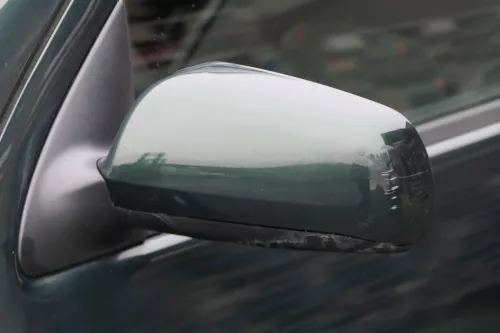 Skoda Fabia 6Y elektrisch Spiegel Außenspiegel links mit Glas grün LF8C