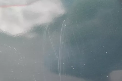 Fabia 6Y Kombi + Limousine Tür vorne links Fahrertür grün LF8C ohneAnba (184740)