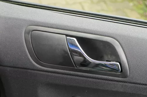 1x Fabia 6Y Kombi Türverkleidung Verkleidung Tür vorne rechts schwarz anthrazit (184747)