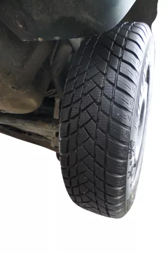 4x Skoda Fabia Felgen Reifen 165/70 R14 81T Winterreifen M&S 5jx14H2 ET35 6-8mm (184753)