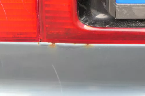 VW Sharan 7M Heckklappe Scheibe  Klappe hinten ab Bj.2000 blau LC5W ohneAnbautei (184756)