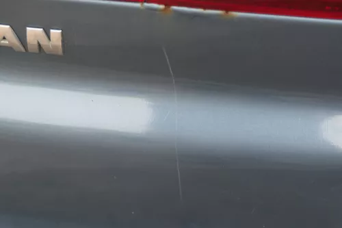 VW Sharan 7M Heckklappe Scheibe  Klappe hinten ab Bj.2000 blau LC5W ohneAnbautei (184756)