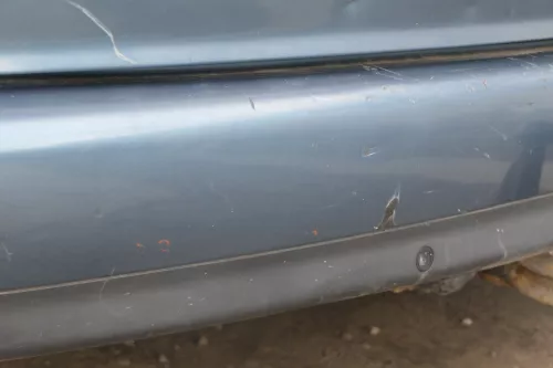 VW Sharan Alhambra 7M Stoßstange hinten Heckstoßstange blau LC5W Facelift PDC (184760)