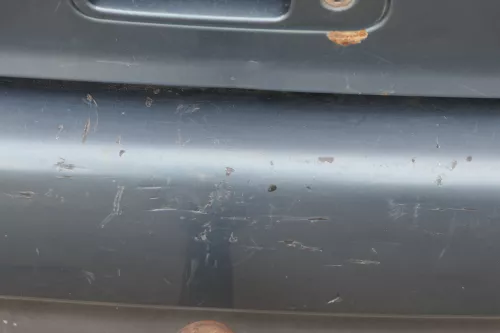 VW Sharan Alhambra 7M Stoßstange hinten Heckstoßstange blau LC5W Facelift PDC (184760)