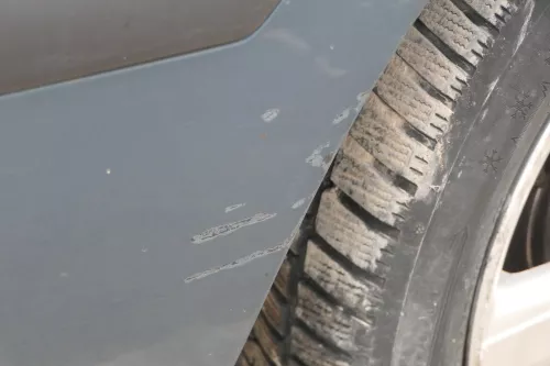 VW Sharan Alhambra 7M Stoßstange hinten Heckstoßstange blau LC5W Facelift PDC (184760)