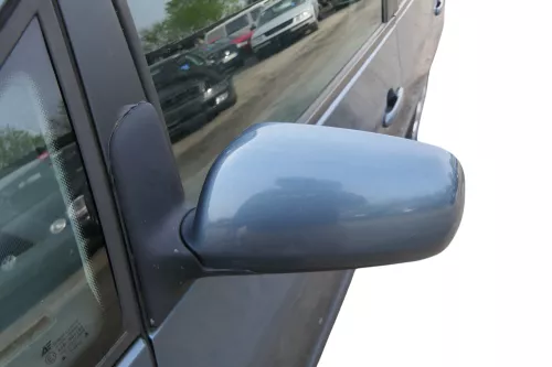 VW Sharan Alhambra elektrischer Spiegel Außenspiegel links blau LC5W