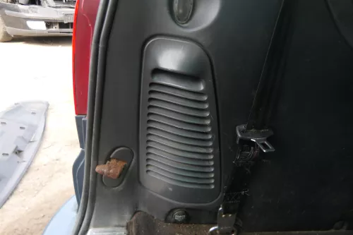 VW Sharan 7M Abdeckung Kofferraum Fach Box Ablagefach links hinten +Verkleidung (184781)