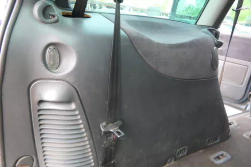 VW Sharan 7M Abdeckung Kofferraum Fach Box Ablagefach links hinten +Verkleidung