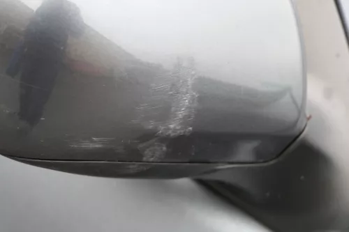 Skoda Fabia 6Y elektrisch Spiegel Außenspiegel rechts mit Glas grau LF7V (184797)