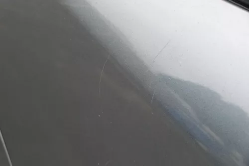 Skoda Fabia 6Y Kotflügel vorne link grau LF7V auch Kombi  (184798)