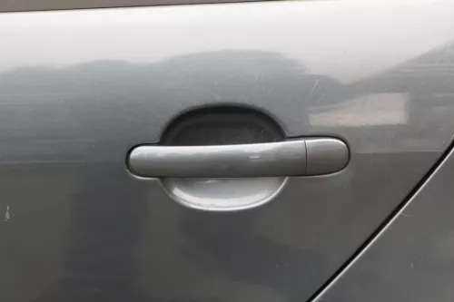 Fabia 6Y Combi Variant Kombi Tür hinten links grau LF7V - ohne Anbauteile (184799)