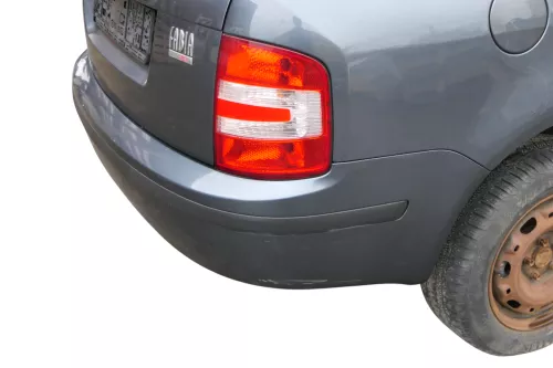 Skoda Fabia 6Y Kombi Stufenhec Stoßstange hinten Heckstoßstange grau LC7V (184802)