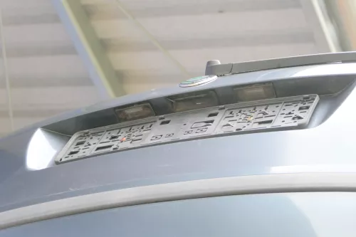 Skoda Fabia 6Y Combi Kombi Heckklappe Kofferraumklappe Klappe grau LF7V (184803)