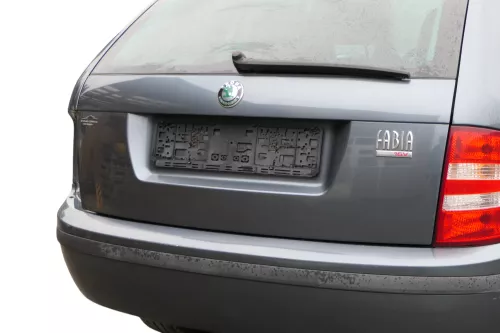 Skoda Fabia 6Y Combi Kombi Heckklappe Kofferraumklappe Klappe grau LF7V (184803)