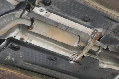 Skoda Fabia 6Y Combi Auspuff Mitteltop Mittelschalldämpfer mitte AUB BBZ