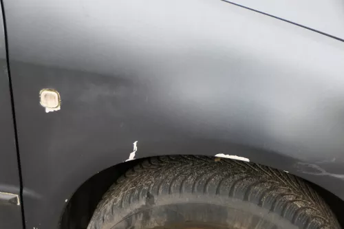 Skoda Fabia 6Y Kotflügel vorne rechts grau nachlackiert auch Kombi Facelift (184818)