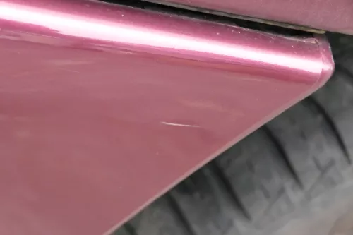 VW Sharan 7M Stoßstange Frontstoßstange vorne Nebelscheinwerfer Fleurie-Rot 93 (184821)