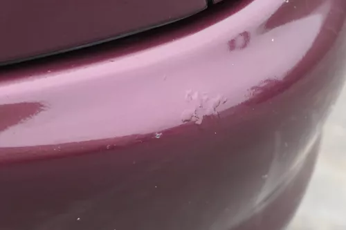 VW Sharan 7M Stoßstange Frontstoßstange vorne Nebelscheinwerfer Fleurie-Rot 93 (184821)