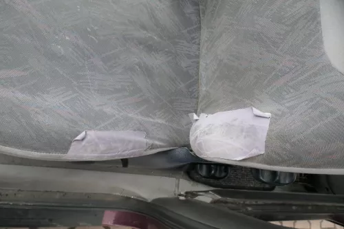 Sharan 7M Sitz vorne links Fahrersitz auch Camper Bulli Armlehne Tisch Drehbar (184826)